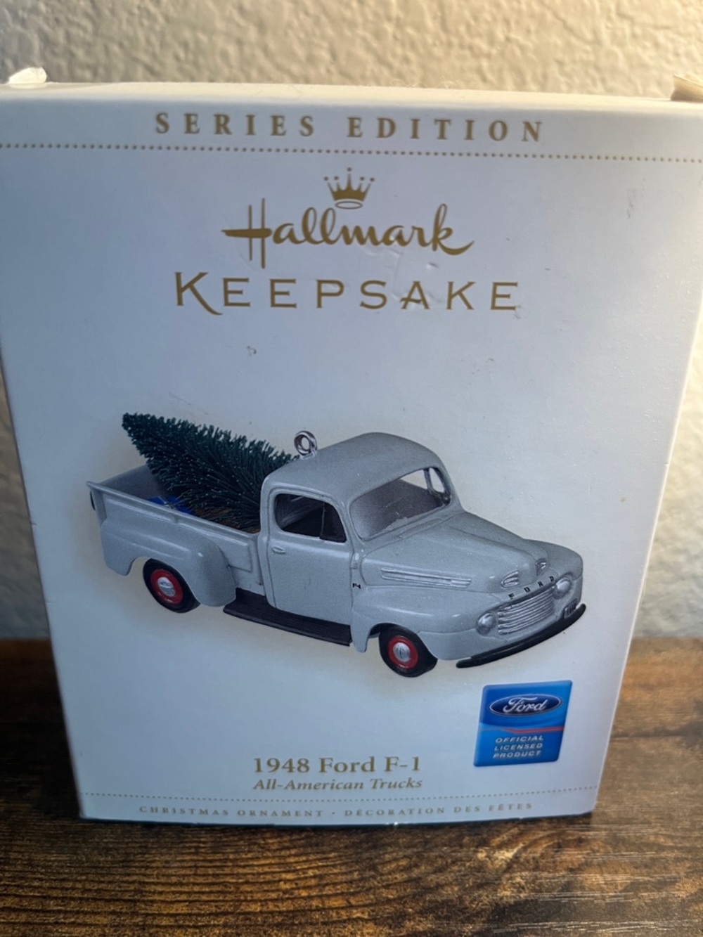 1948 Ford F-1 All-American Trucks Ornament - Silver